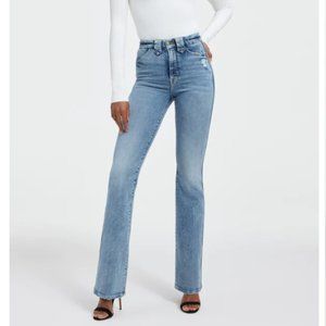 NWT Good American Good Curve Bootcut Jeans
